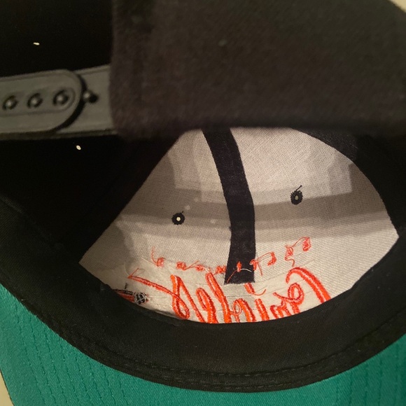 Vintage Baltimore Orioles MLB Drew Pearson Bar Snapback Cap Hat Wool 90s NWOT - Picture 3 of 3